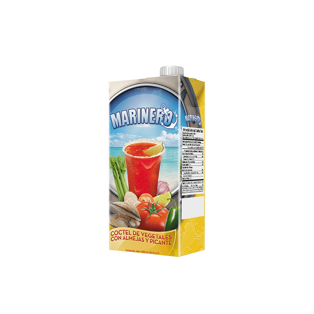 Cocktail Marinero Vegetales con Almejas